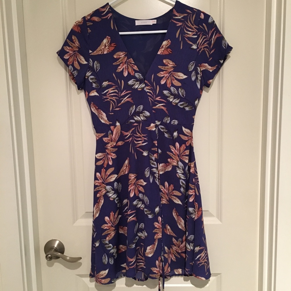 Lush Olivia Wrap Dress